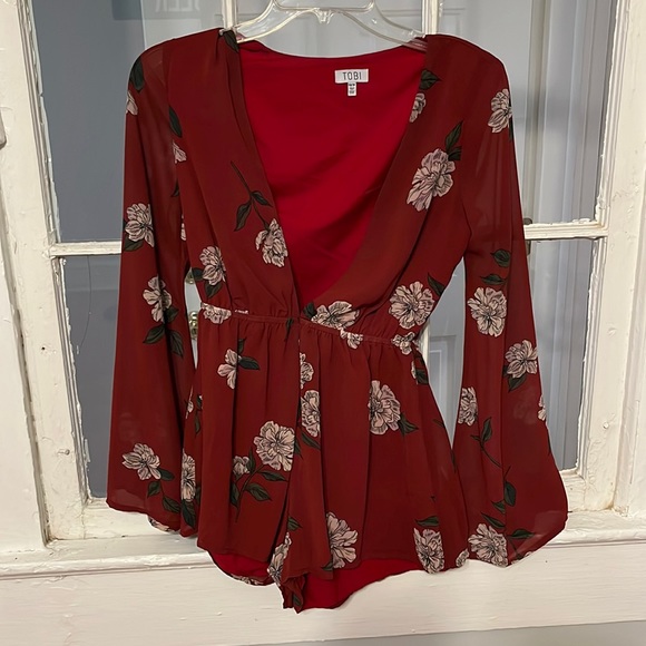 Tobi floral romper - Picture 1 of 5